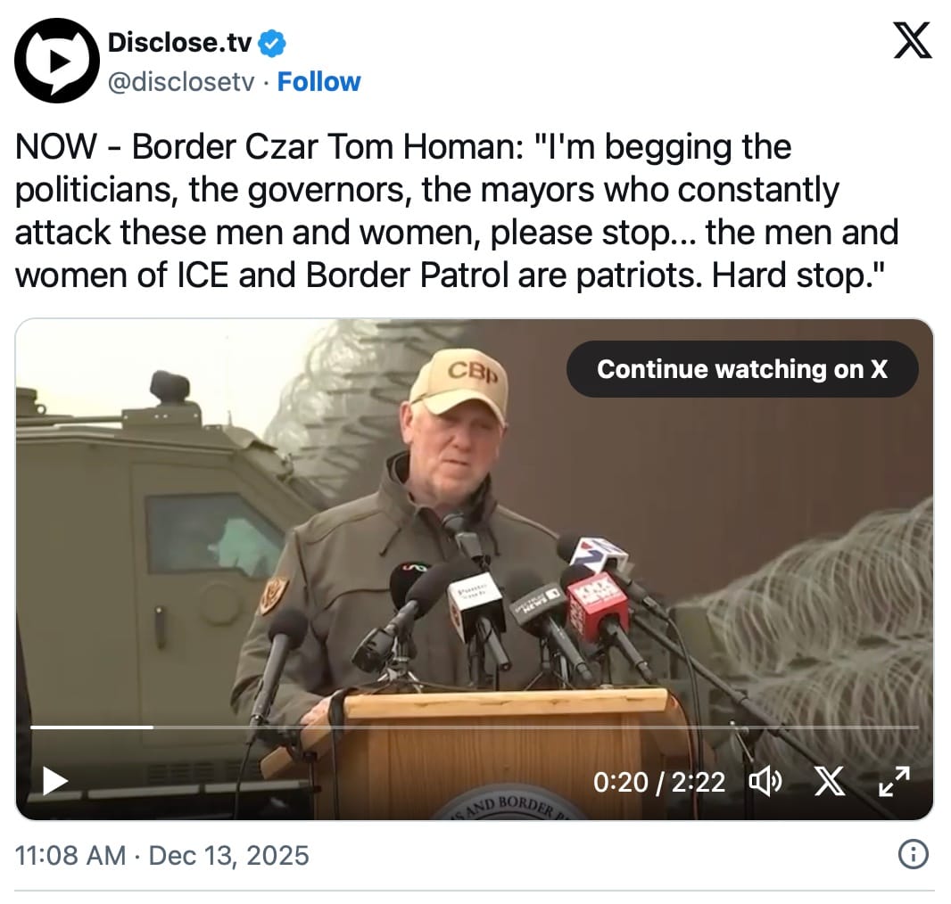 When the only lives of value are ICE lives.