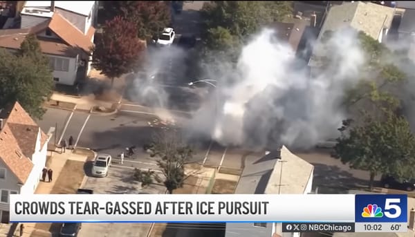 If tear gas is banned in warfare, why is ICE smothering Americans in it?